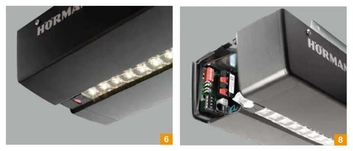 Hörmann Garagentorantrieb ProMatic 4 + K-Schiene + 2 x Handsender Torantrieb - Bild 2 von 4
