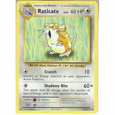67/108 Raticate Rare: Pokemon Trading Card Game XY-12 Evolutions