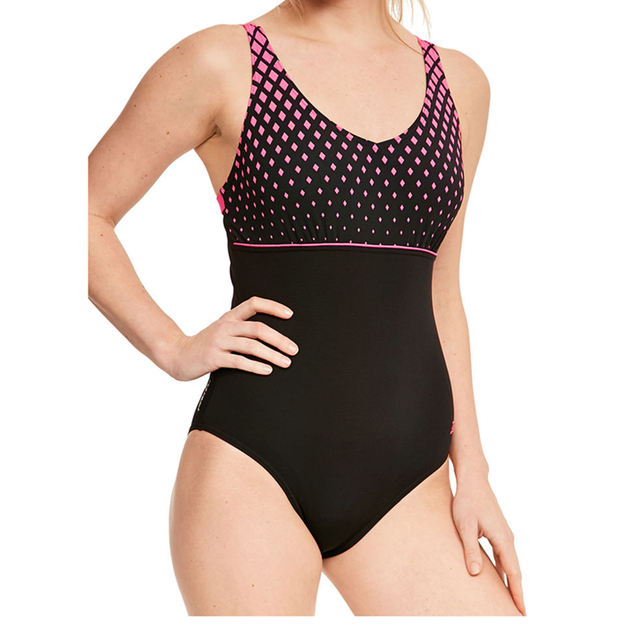 zoggs clipback swimsuit