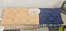 -Brand New - BESTSELLER  - Coach Signature Oversized Muffler, Multicolors, 178
