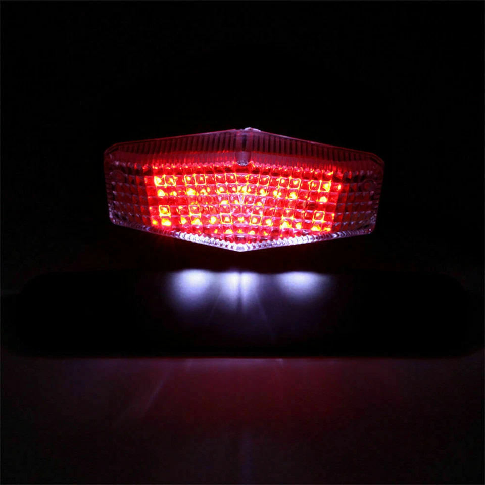 Luces traseras de freno LED ordenadas intermitentes para Suzuki DRZ 400 S/SM 2000-2020 Foto 4 de 4