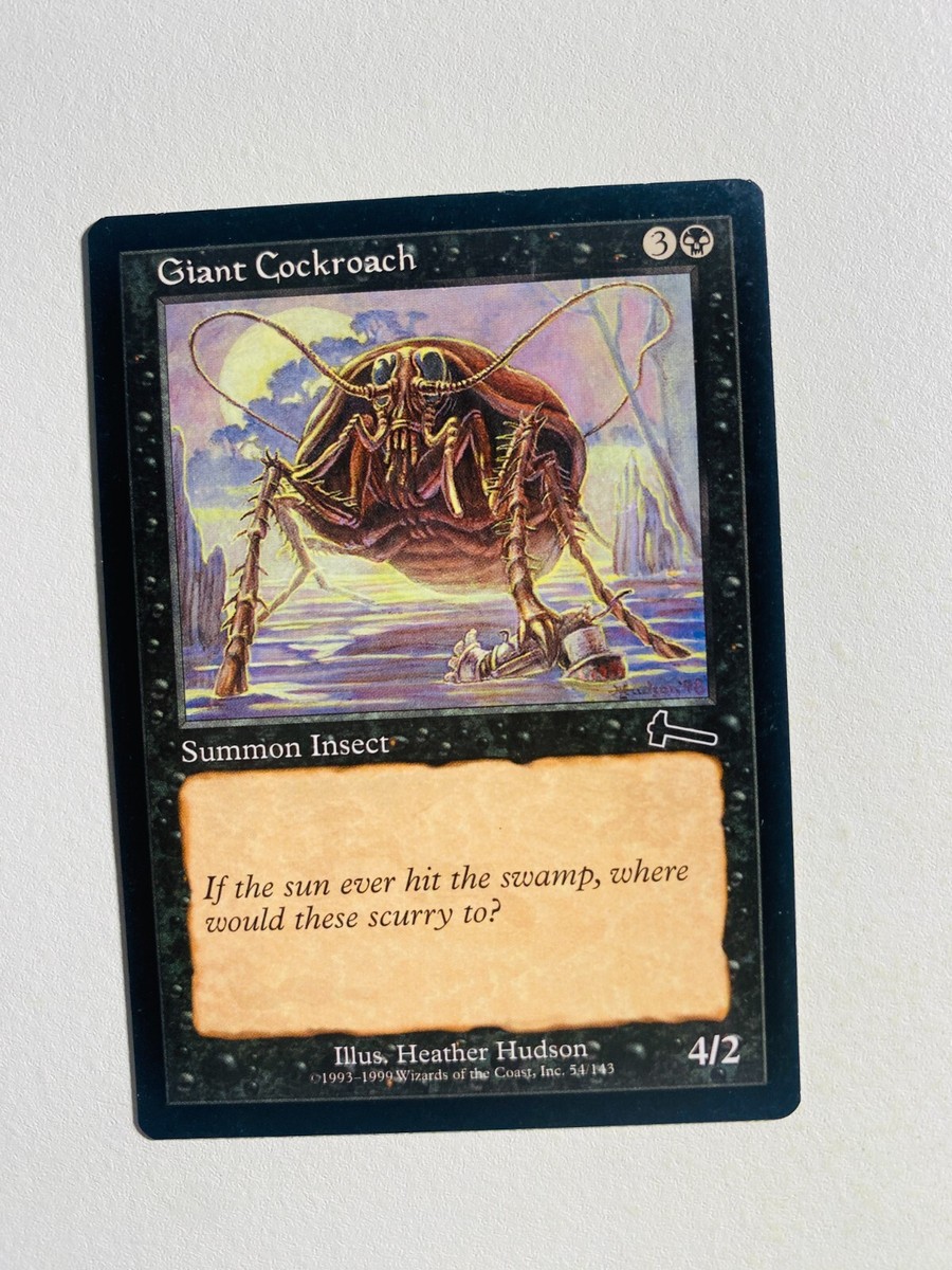 1X MTG MAGIC THE GATHERING GIANT COCKROACH NM-MT CARD | eBay