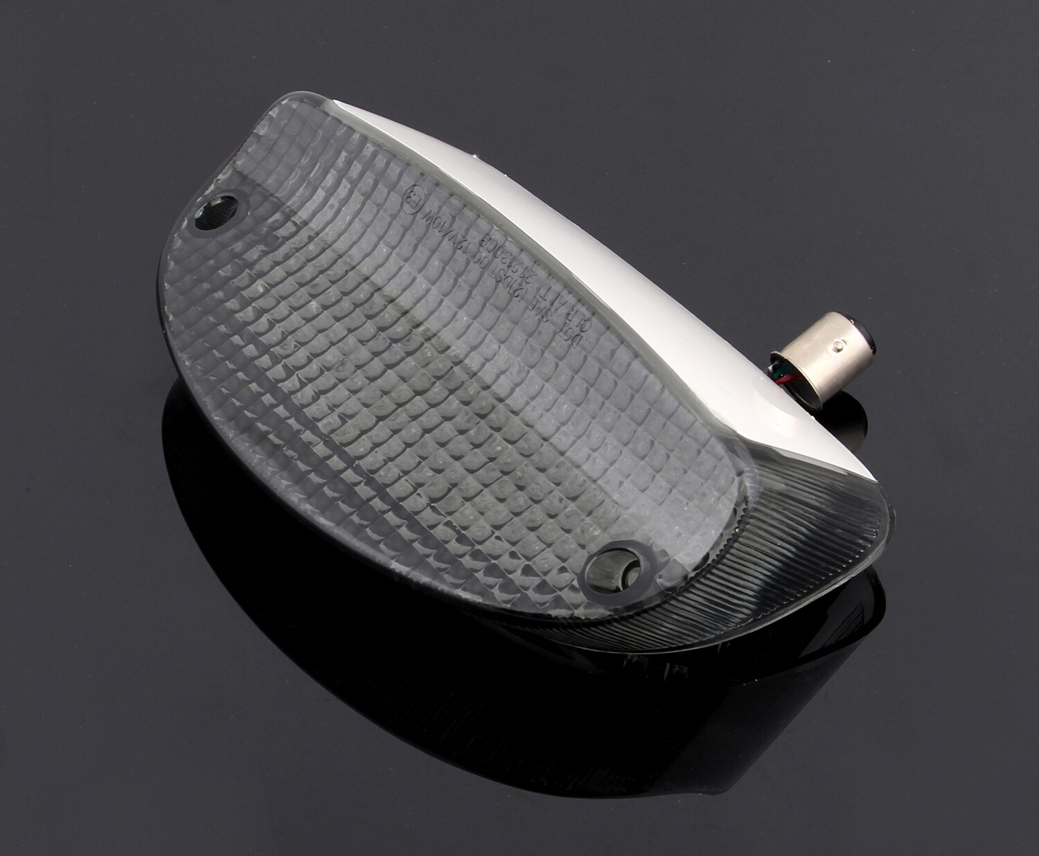 Feu Arrière Remorque Moto - Lentille Rouge ABS, Pour CBR1100XX, Shadow, GS500, Etc. - Compatible Remorquage