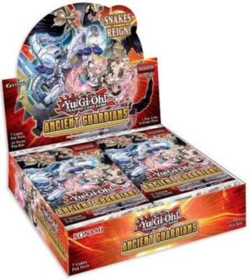 Yu-Gi-Oh Yugioh YGO ANCIENT GUARDIANS 1st Edition Booster Box SEALED!
