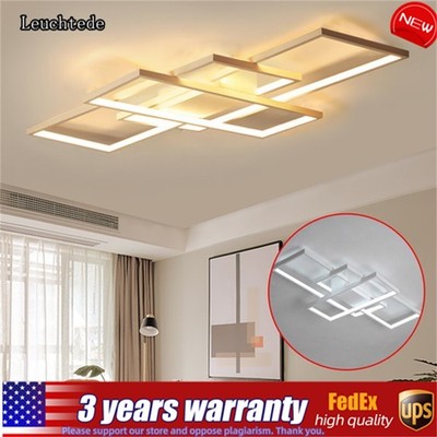 Modern LED Ceiling Light Flush Mount Kitchen Bedroom Down Lighting Fixture Lamp