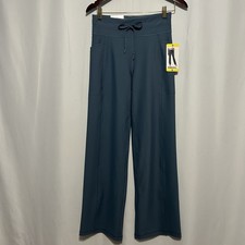 32 Degree Cool Women's Active Flare Pants Size Sm Blue Pull On NWT Side Pockets