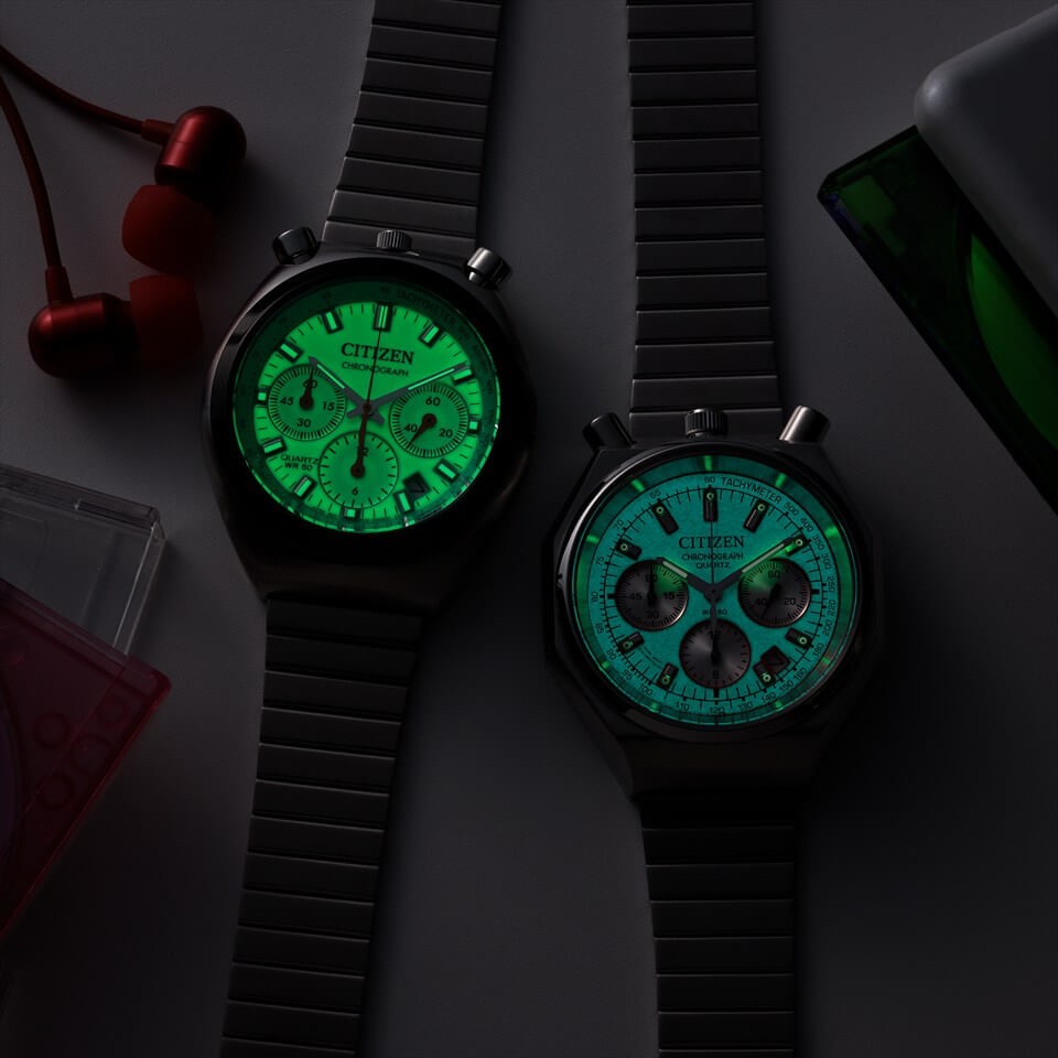 CITIZEN Tsuno Chrono AN3700-89Z Playground Edition Red Dial