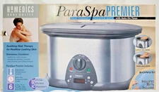 Homedics ParaSpa Premier 400 Heat Therapy Parafin Bath w/Auto On Timer NEW