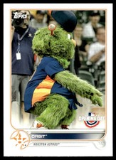 2022 Topps Opening Day Mascots Orbit Houston Astros #M-9