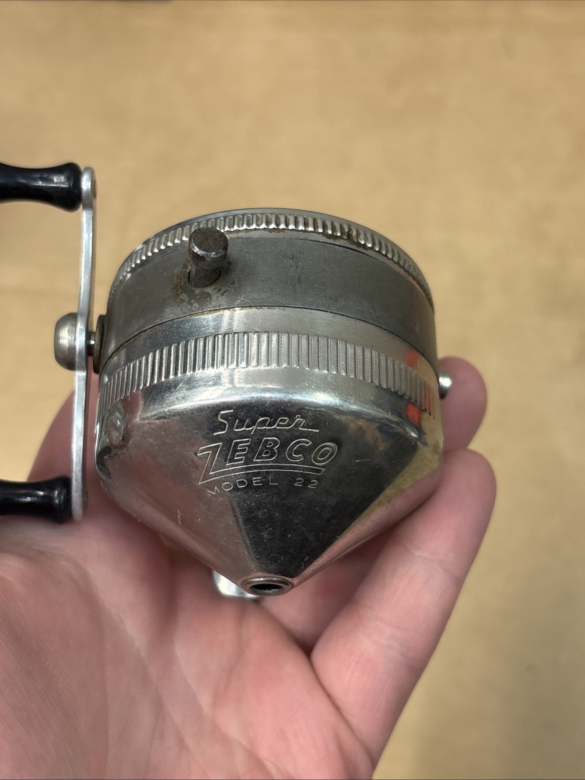 Vintage Super Zebco Model 22 Fishing Reel