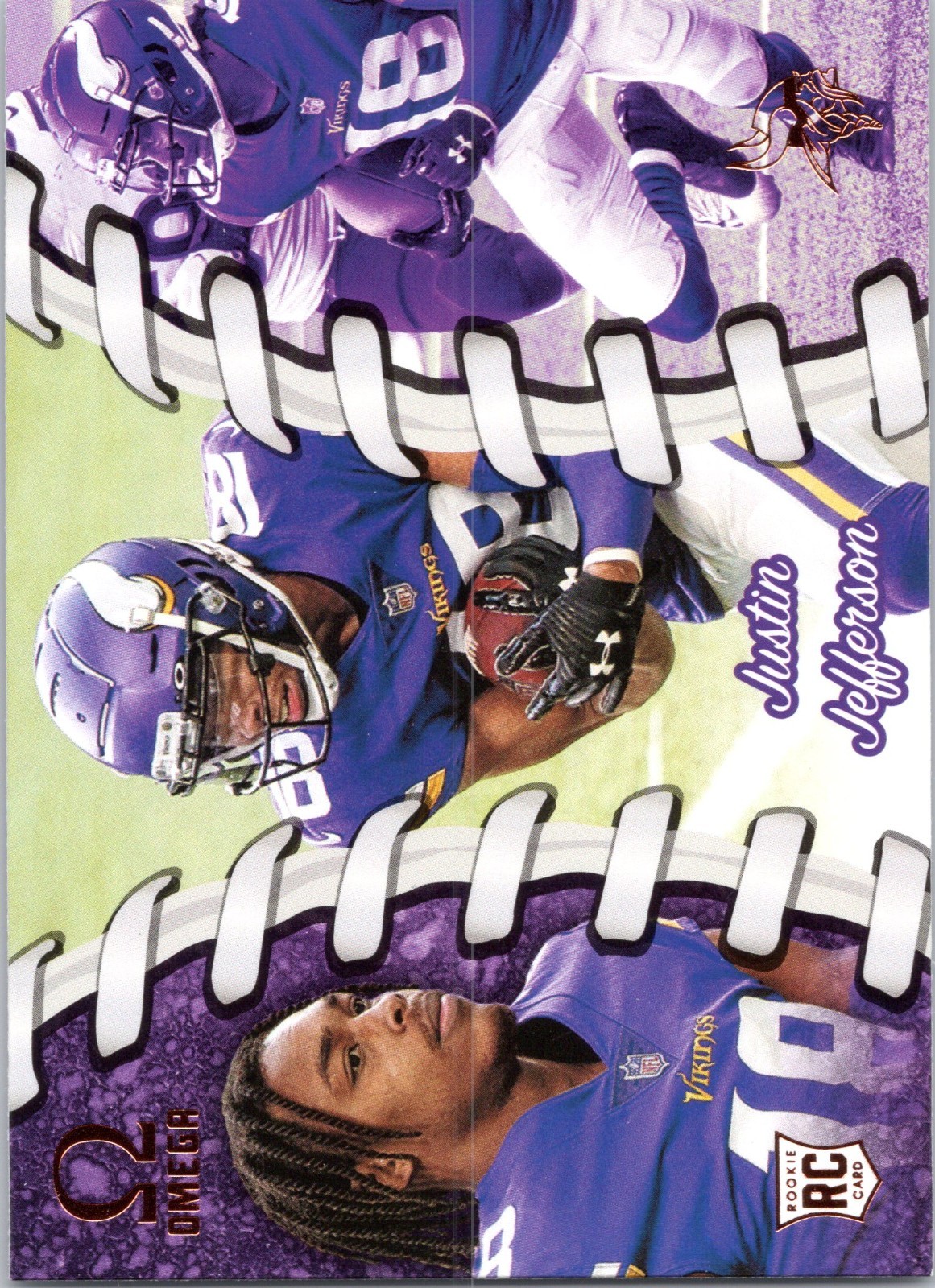2020 Panini Chronicles #O-14 Justin Jefferson Omega