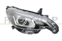 Hauptscheinwerfer Faro Prasco PG2064903 FüR Peugeot Rechts Schwarz