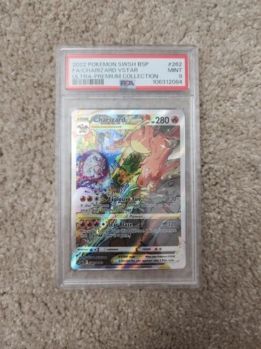 Charizard VSTAR SWSH262 SWSH: Sword & Shield Promo Cards Holo PSA 9