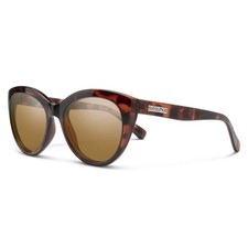 Suncloud Cityscape Sunglasses, Tortoise Frame, Polarized Brown Lens