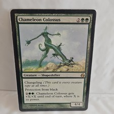Magic: The Gathering Chameleon Colossus Creature Green Regular English