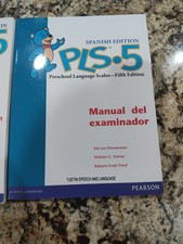 PLS 5 PRESCHOOL LANGAUGE FIFTH EDITION SPANIS...