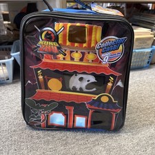 NEW NWT 2010 Kung Zhu Fortress Nylon Collectors Case Holds All 9 Hamsters Blue