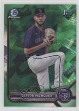 2022 Bowman Chrome Draft Sapphire Edition Green 5/50 Carson Palmquist xb2