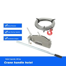 Seilzug Greifzug Seilwinde Forstseilwinde Offroad Winde 800kg 0,8 t to 20m Seil