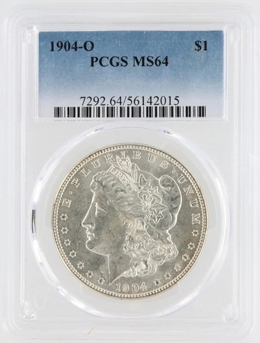 1904-O Morgan Silver Dollar PCGS MS64 S$1 New Orleans Minted No Reserve