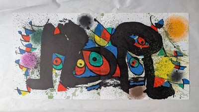 Joan Miro (1893-1983) Spanien Surrealismus original Grafik I