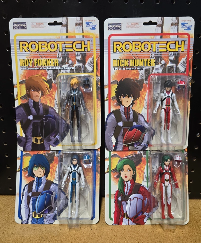 Robotech Macross Series 1 Action Figure - New MIP Toynami 4.25" - Image 2 of 2