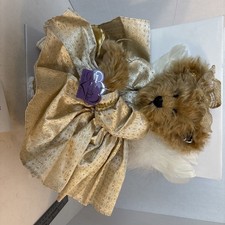 ANNETTE FUNICELLO BEAR 50th Golden Angel Bear Anniversary GOLDIE Angel