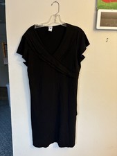 GAP black knee length dress size Large excellent condition