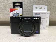 Sony Cyber-Shot DSC-RX100 VA RX100VA RX100M5A w/ batt and charger English Menu