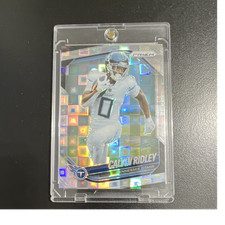 Panini 2025 Prizm Checkerboard Calvin Ridley #220 Titans /400