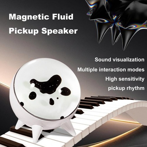 Visualizador de Sonido Ferrofluido, Altavoz de Ritmo de Música Recargable con 8935 - Imagen 2 de 5