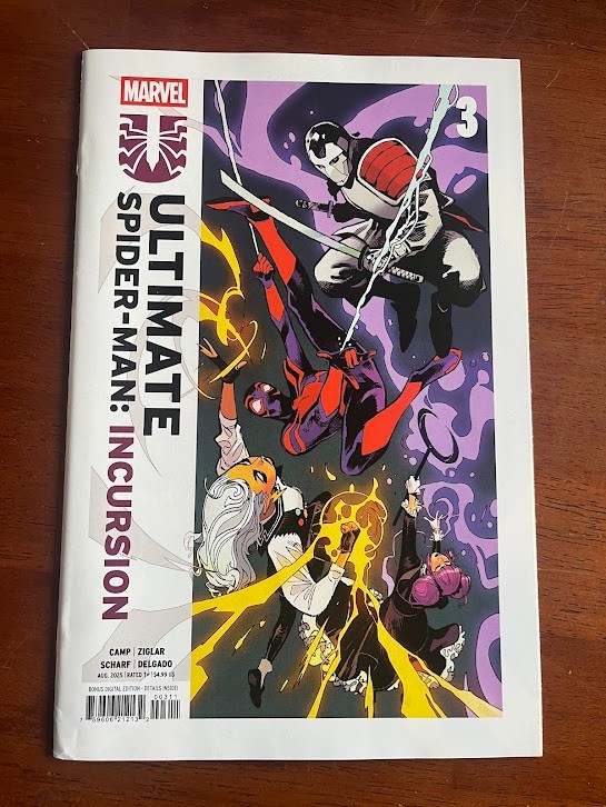 Ultimate Spider-Man Incursion # 3 Fine/Vf Marvel Comics 2025