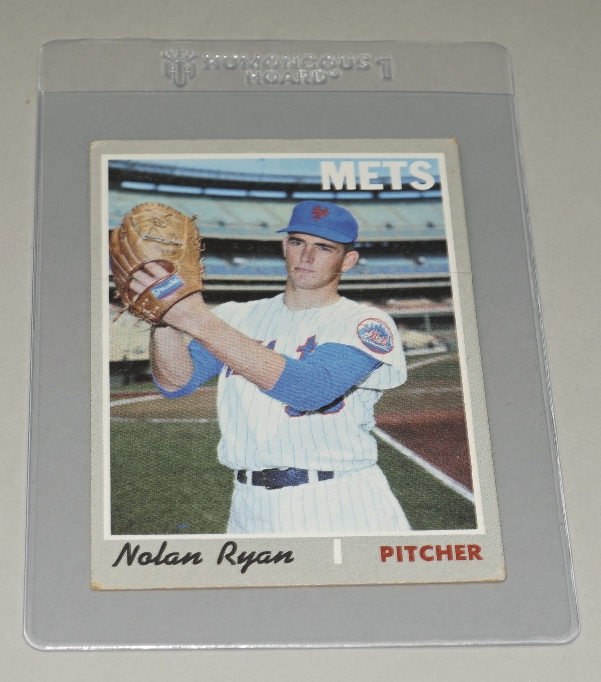 1970 TOPPS BASEBALL #712 NOLAN RYAN NEW YORK METS MCCANNENTERPRISES