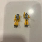 Takara Diaclone Diakron MICROMAN Pre-Transformers Yellow Pilot Driver Toy X 2