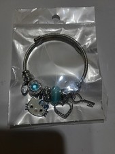 Hello Kitty Stainless Steel Charms Bracelet