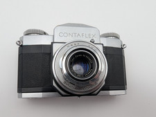 VINTAGE ZEISS IKON CONTAFLEX 35MM CAMERA  LEATHER CASE