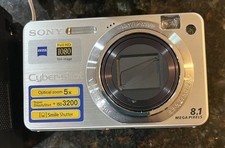 Sony Cyber-Shot DSC-W150 8.1Mp Digital Camera Bundle 5x Zoom Super Steady Shot