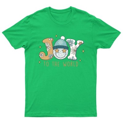 Joy To The World T-Shirt Unisex Geschenk Retro Lustig Damen Vintage Herren...