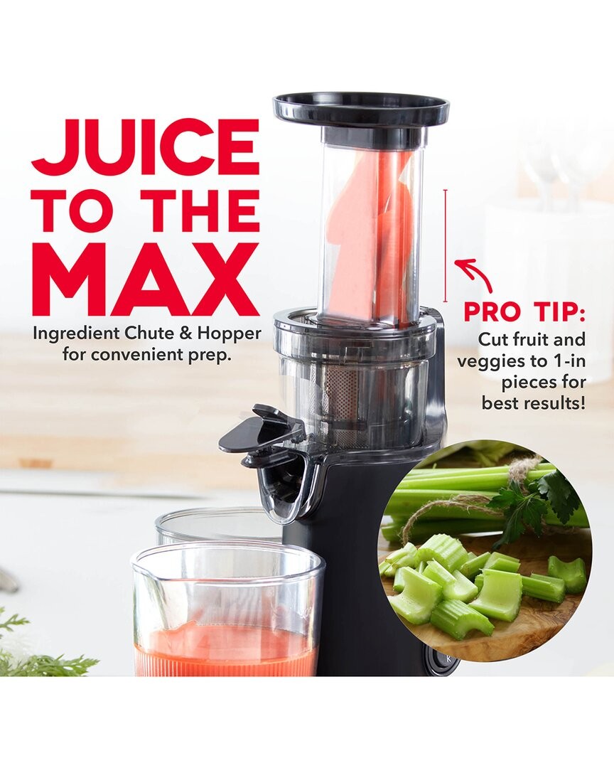 Dash Deluxe Compact Cold-Press Power Juicer