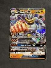 Machamp GX 64/147 Holo Rare Burning Shadows Pokemon Card on eBay