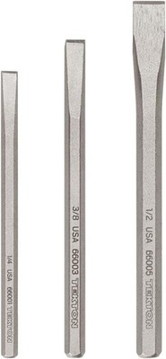 Cold Chisel Set, 3-Piece (1/4, 3/8, 1/2 In.) | PNC91002 | Made in USA