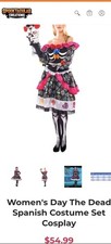 Women s Day of the Dead Costume for Halloween Costume