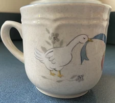International Stoneware Marmalade Duck/Goose Coffee Mug