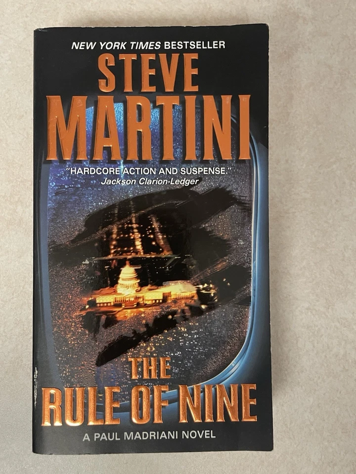 LOT Of 7 Steve Martini James Patterson Jeffrey Deaver Thrillers Fiction Paperbac - Imagem 3 de 4