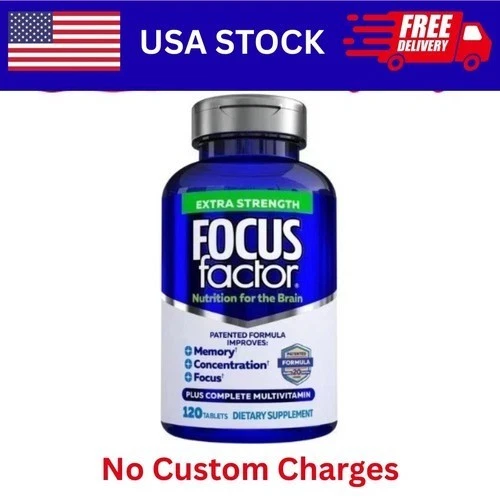 FOCUS Factor Suplemento Dietético Nutrición para el Cerebro 180 Comprimidos EXP 07/2027 Foto 4 de 4