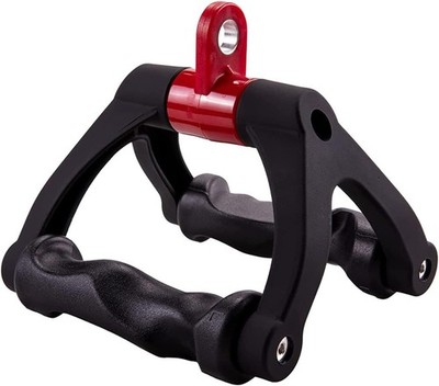 Double D Handle for Cable Machine - Ergonomic Row Handle Cable Attachment - Tria