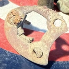 Dug Civil War 💥 🇺🇸 💣 Scarce Brass Heel Plate W Part Of Shoe Unique