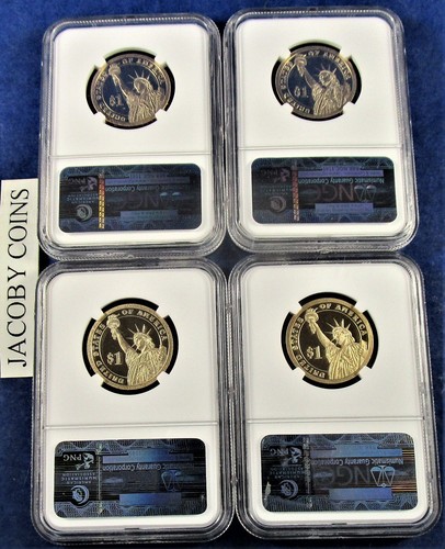 2013 S NGC PF69 FIRST RELEASES PRESIDENTIAL DOLLAR PROOF COIN SET - Picture 2 of 6