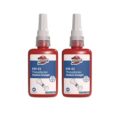 Kraken Bond Medium Strength Blue Threadlocker KM 43 (1.7 oz / 50 ml) - 2 Pack