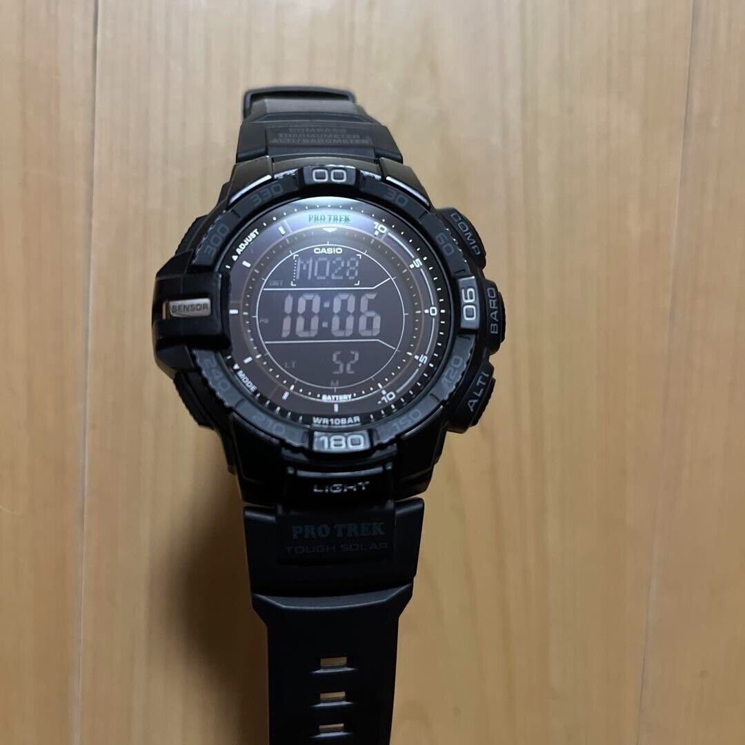 Casio PROTREK PRG-270-1AJF Triple Sensor Ver.3 Black Men's Casio PROTREK PRG-270-1AJF Triple Sensor Ver.3 Black Men's